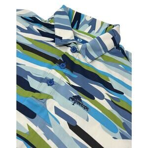 Ibkul Shirt Men’s Polo Golf Wicking UPF Performance Icefil Technology Small